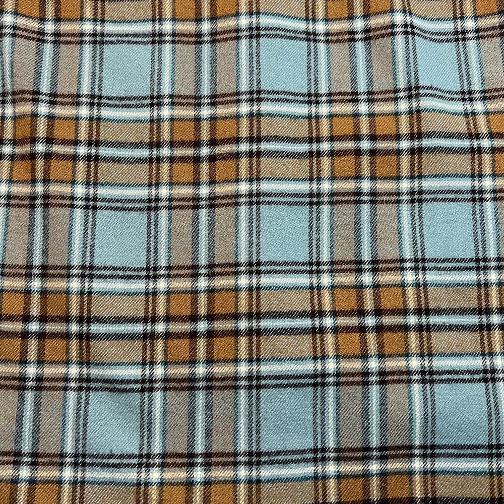 Norton Mcnaughton Petites Western Plaid Flannel Button Up Shirt Jacket Size PL - Picture 9 of 11